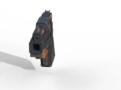 Starfield mod weapons Low-poly 3D model