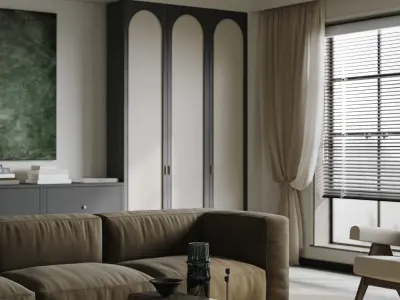 apartment interior scenes     3D model get