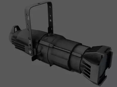Source 4 Theatre Light - Game-Ready  Low-poly 3D model