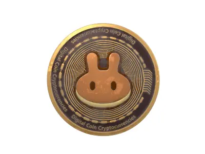 PancakeSwap Coin v3 002 3D model