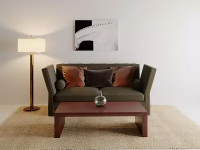 furniture design set 02 3D model