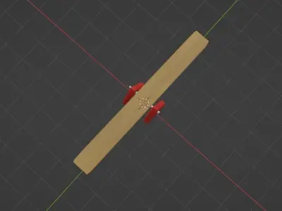 Simple Swinger Balancer Low-poly 3D model