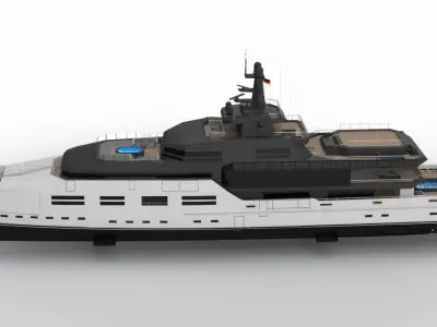 Aldus Yacht 3D model
