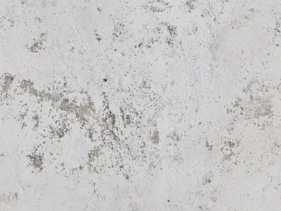 White Painted Plaster Wall Texture