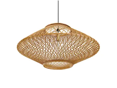 Madam Stoltz Bamboo Ceiling Lamp 3D model
