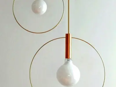 Floor lamp collections 3D model