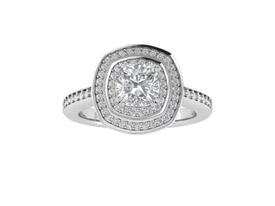 Women Ring  Render 3dm STL OBJ FBX TXT Details 3D print model 8