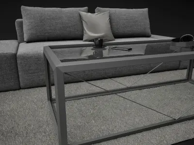 Sofa Set - Blest 04 3D model