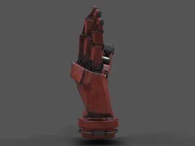 VR Hands - Robot Hand Low-poly 3D model