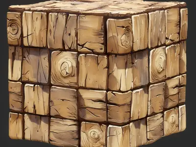  Stylized Wood Seamless Texture  Texture get