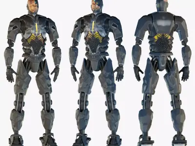 Cyborg - Justice League 3D model