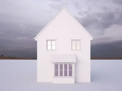 British House Bosc 3D2 3D model