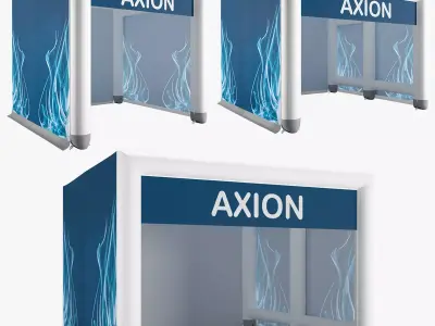 Tents Cube inflatable Axion 3D model