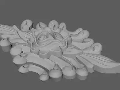 dekor ornament 3D model 46