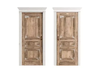 Doors Brothers French door 3 3D model