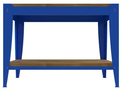 Steel Frame Work Bench 3D model