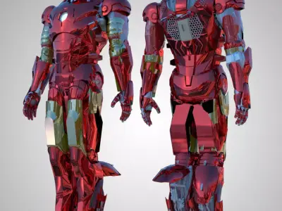 Iron Man 2020 3D model
