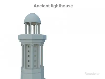 LightHouse ancient 3D model