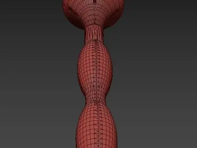 Street light pillar 2 3D model
