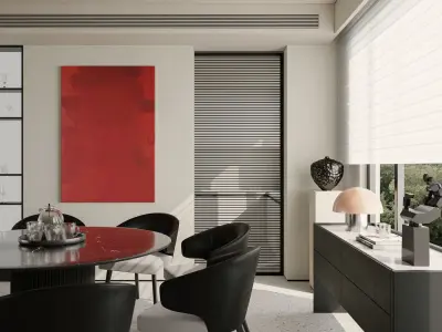 apartment interior scenes        3D model 11