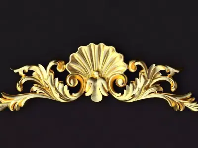 2 dekor ornament 3D model