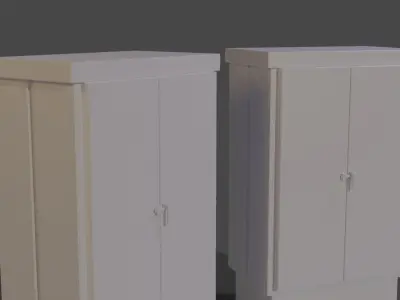 Street Electricity Box - Utility Box - LowPoly GameReady PBR  Low-poly 3D model