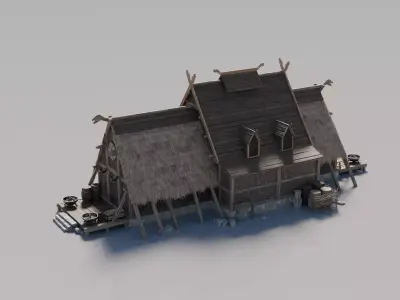 Nordic House 21 3D model
