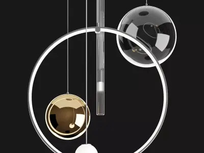 Cattelan Italia BIARRITZ Hanging lamp 3D model