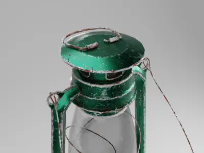 Old Lamp 3D model
