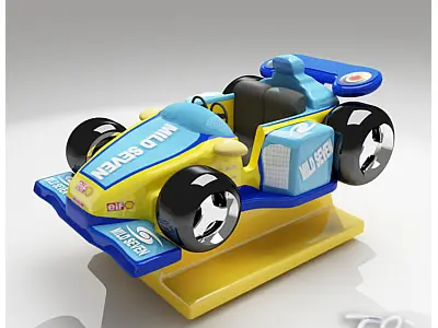 KIDDY RIDE FORMULA 1 3D model