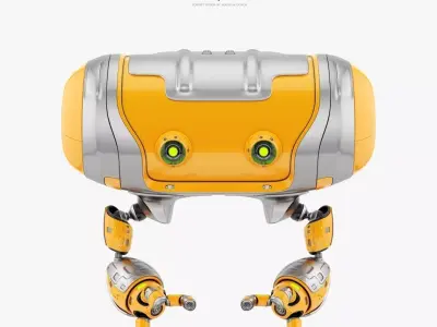 Funny Aerial CUTAN drone 3D model