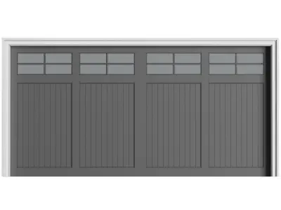 Automatic Classic Modern Garage Doors  3D model