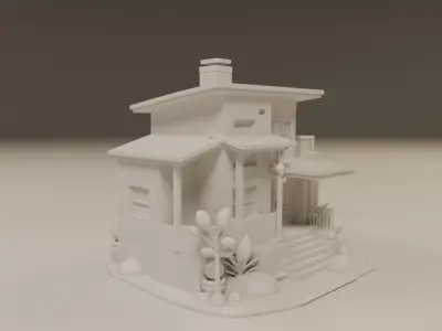 house model 3D print model buy