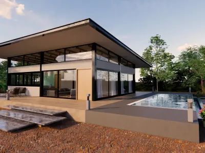 Farm House 3D model order