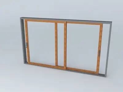 Slide window Free 3D model