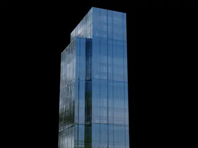 Central Park Tower - NYC Low-poly 3D model