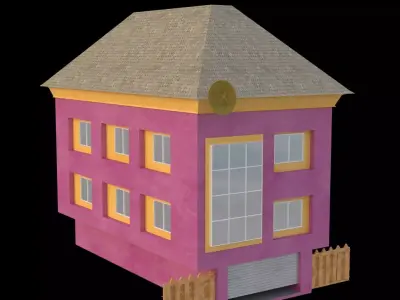 Company house 3D model