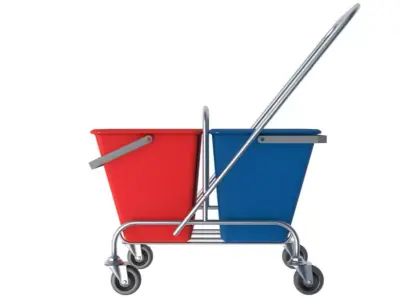 Floor Cleaning Trolley 3D model