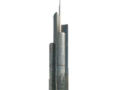 Skyscraper 3 3D model