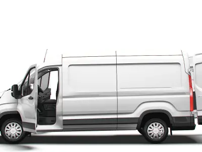 Maxus E Deliver 9 Van L3H2 HQInterior 2025 3D model