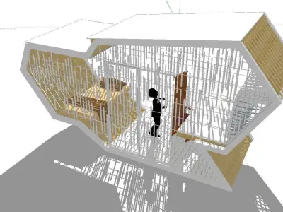 Creative Design-Holiday Cabin-017 3D model