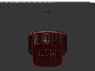 KEBO ANCIENT BRASS 2 Low-poly 3D model