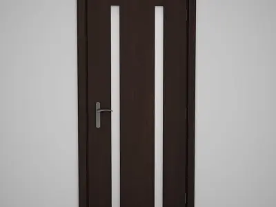 CGAxis Door 3D model 25