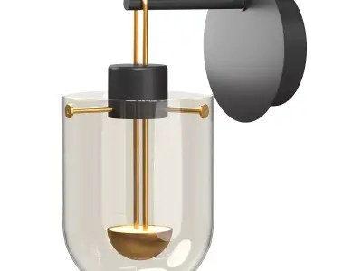Century Wall Sconce by Page One Lighting 3D model