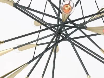 Photorealistic Zazu Pendant 3D model