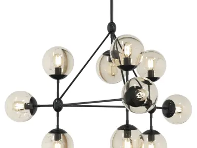Hanging chandelier SL549 403 10 3D model