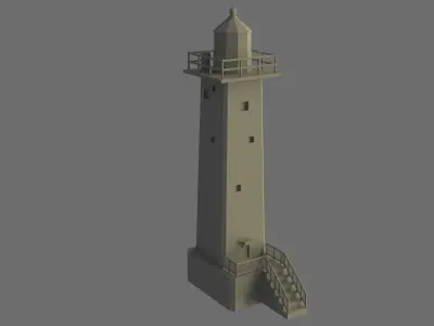 Lighthouse 3D model
