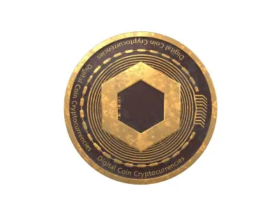 Chainlink Coin v2 002 3D model