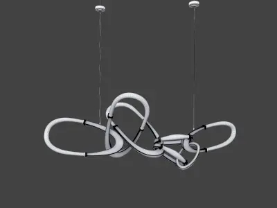 Bouchon Chandelier-1 3D model