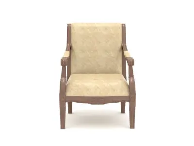 Noobist - Armchair - Bazrair Low-poly 3D model
